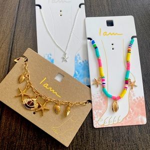 Summer anklets. 3 for $15. Great for kids teens and adults. Fun and a value.